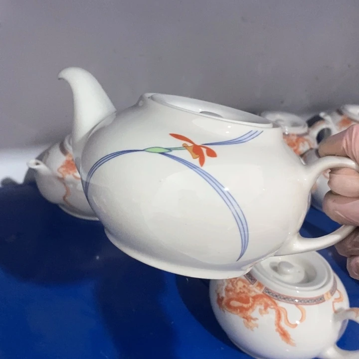 瓷片磁州窑多孔壶约600ml