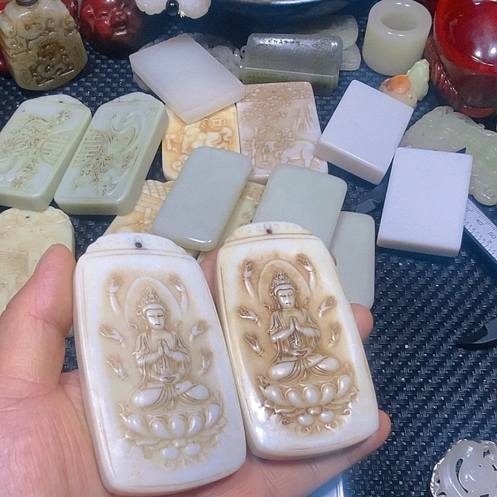 吊坠白玉菩提广****哥