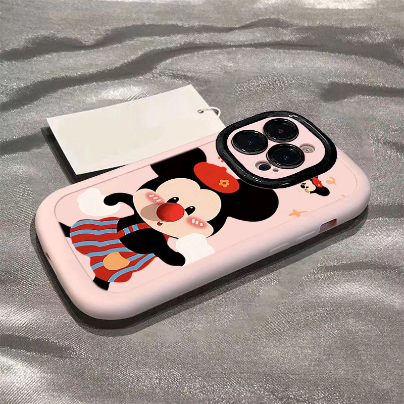 平面印刷米奇适用iphone16promax苹果15/14PLUS手机壳泡芙13/1211