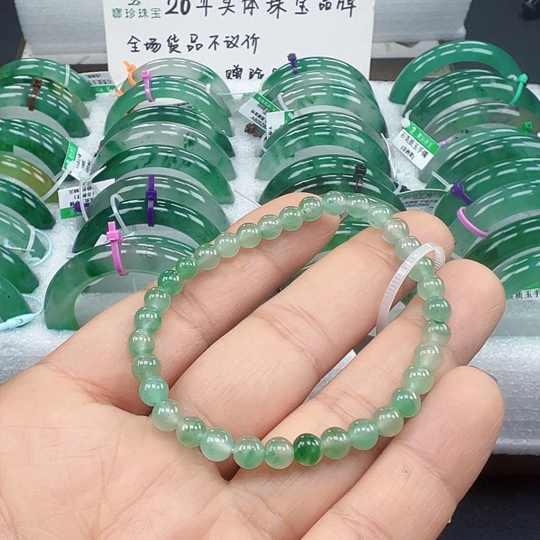 未镶嵌手镯石英质玉