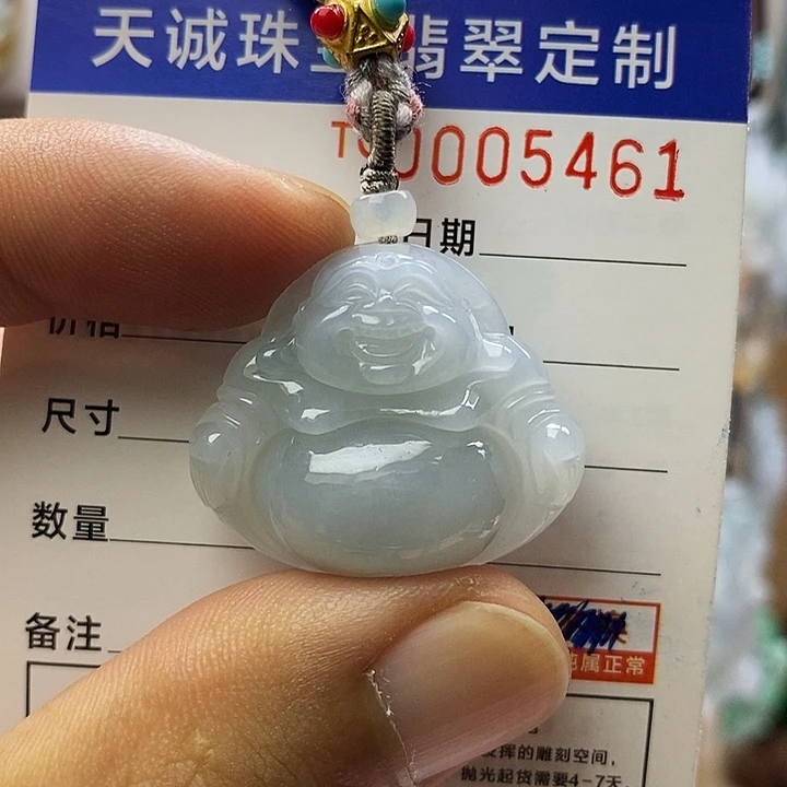 翡翠未镶嵌颈饰每天