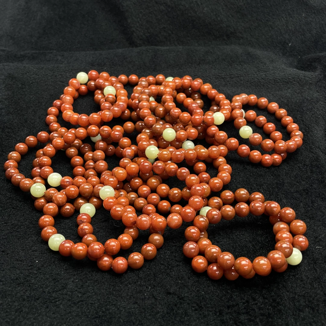 【小耿珠宝】南红单圈手串/11（多样性发其一）