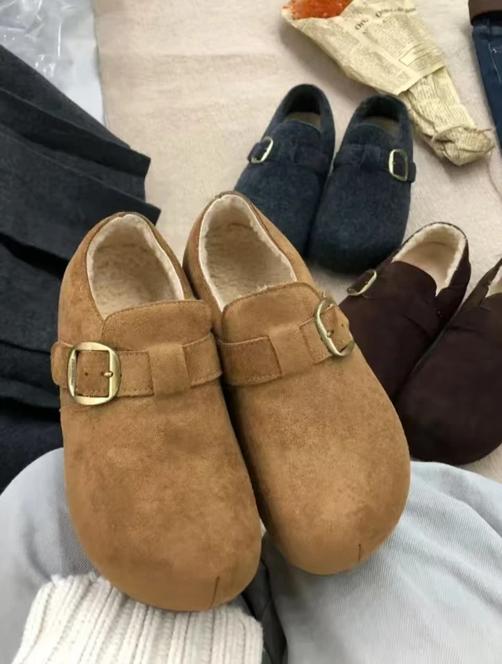 勃肯鞋舒适黄色系棕色系时尚