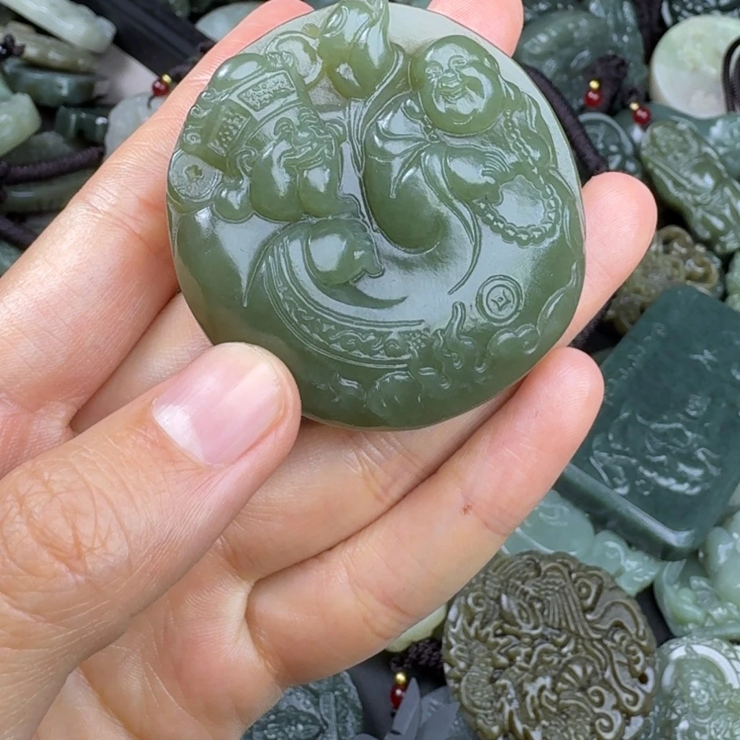 和田玉颈饰未镶嵌*️**