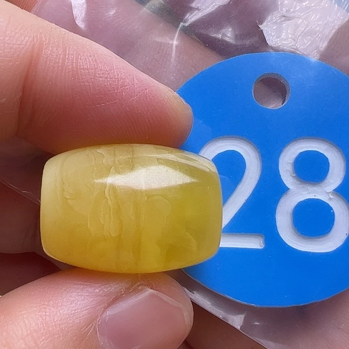 蜜蜡未镶嵌珠宝奇石15.3mm