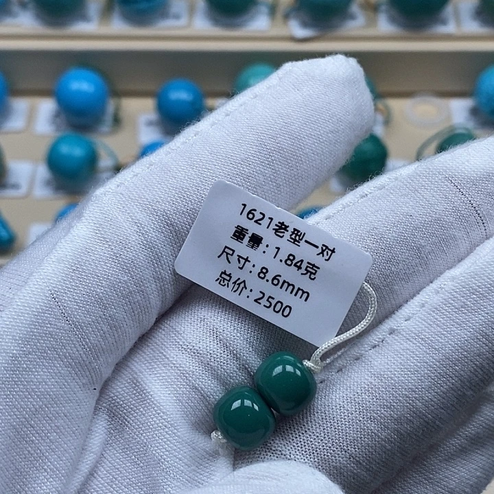 绿松石未镶嵌颈饰