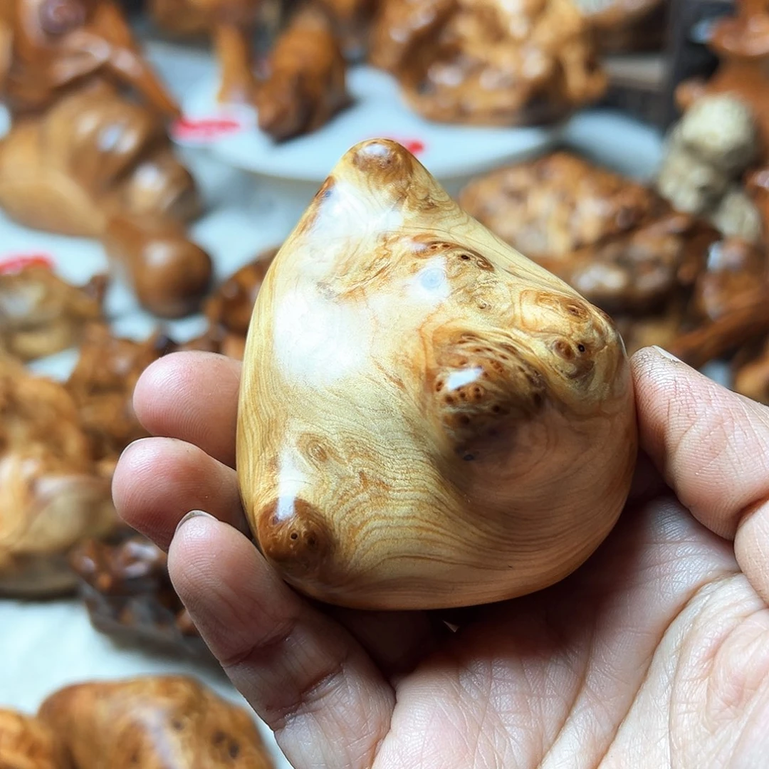 柏木观**语太行随行榴花手把件