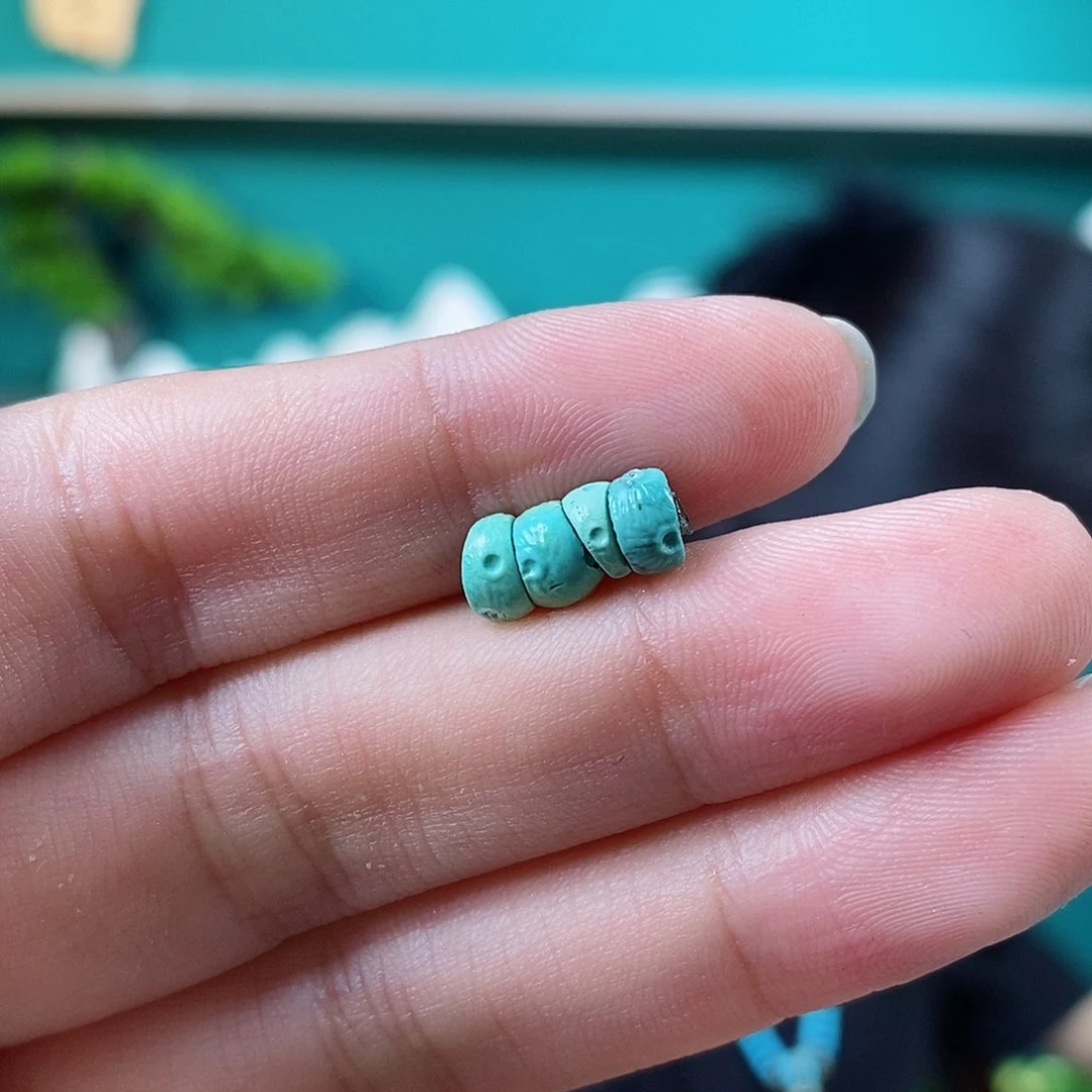 未镶嵌绿松石珠宝奇石