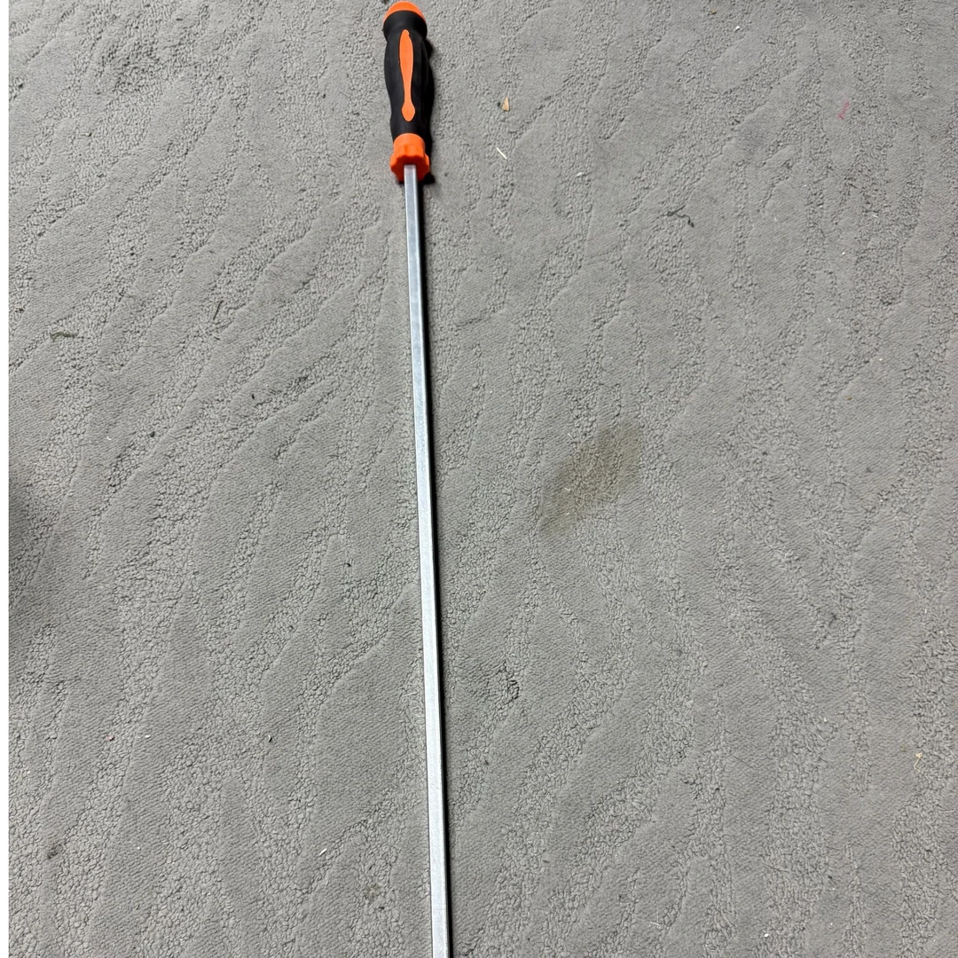 特大号螺丝刀长杆大罗丝一字加长可敲击起子改锥一米长撬棍防身L