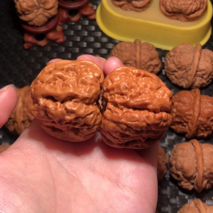 把件文玩核桃42✖️46四开背八腿肌肉蛙