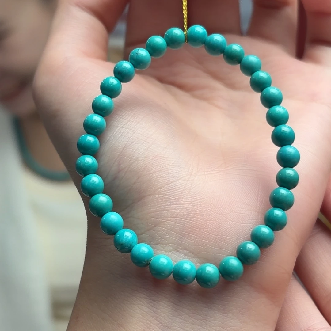 绿松石未镶嵌颈饰