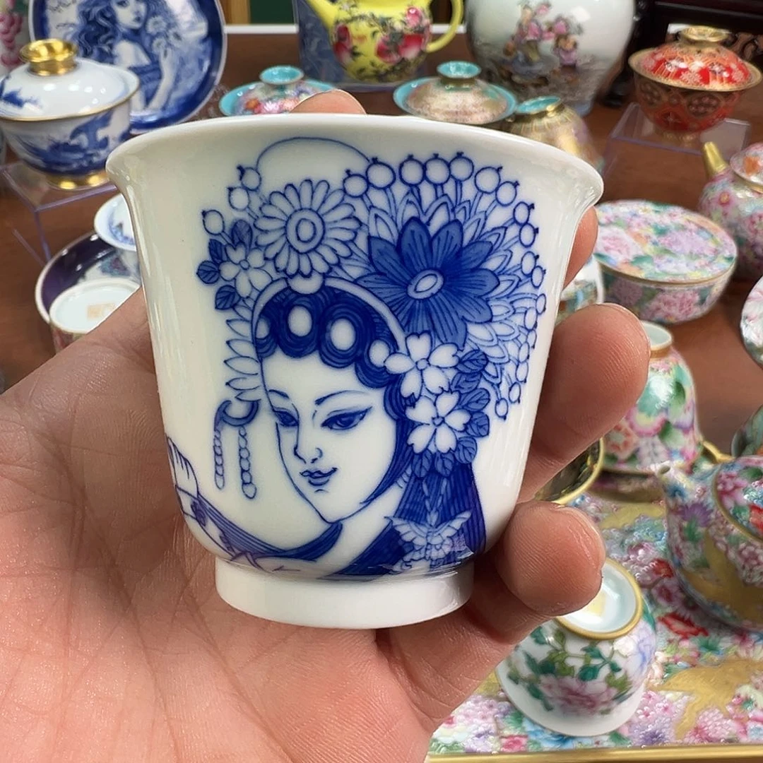 景德镇手工手绘主人杯