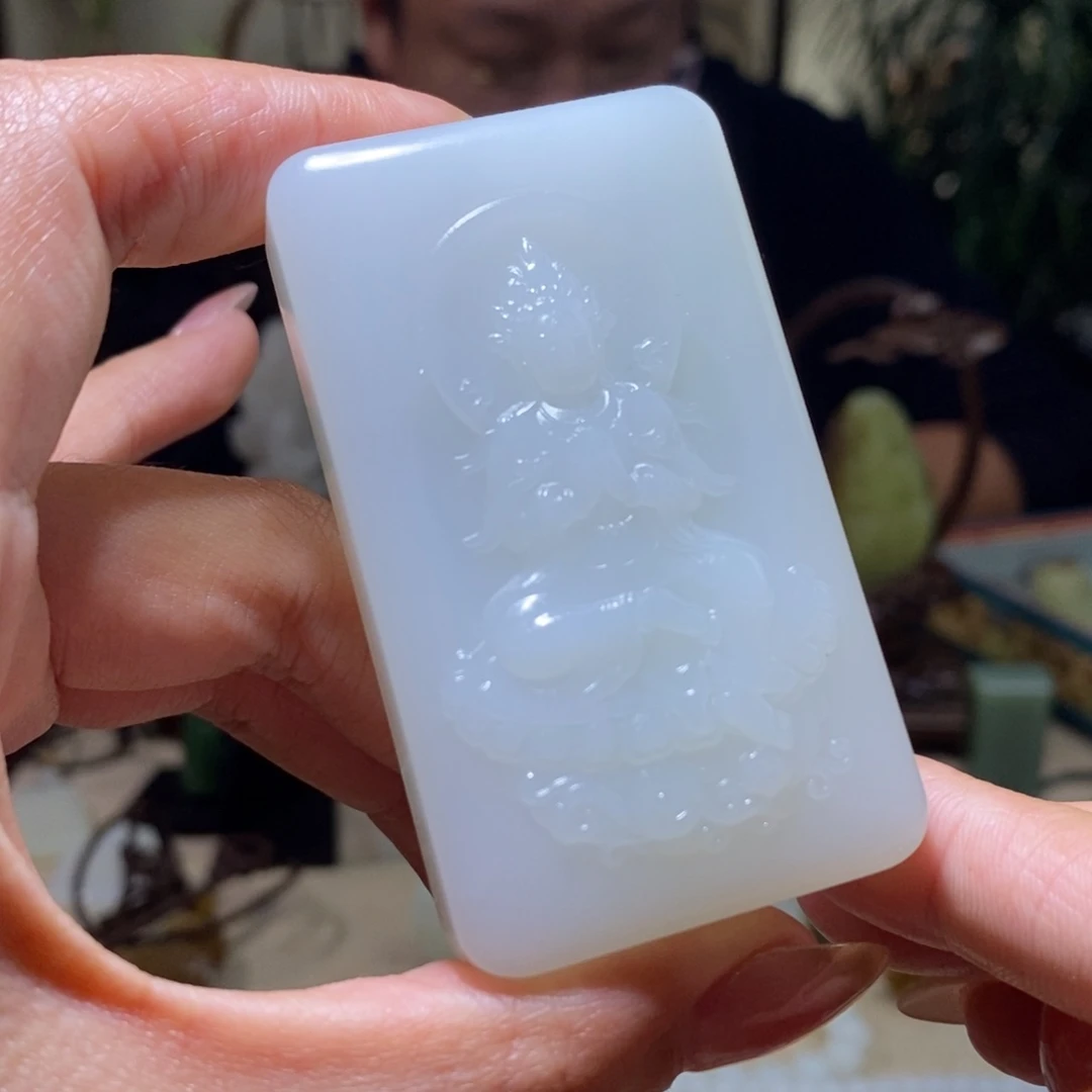 和田玉挂件未镶嵌