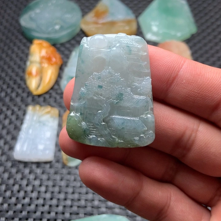 未镶嵌定制翡翠翡翠