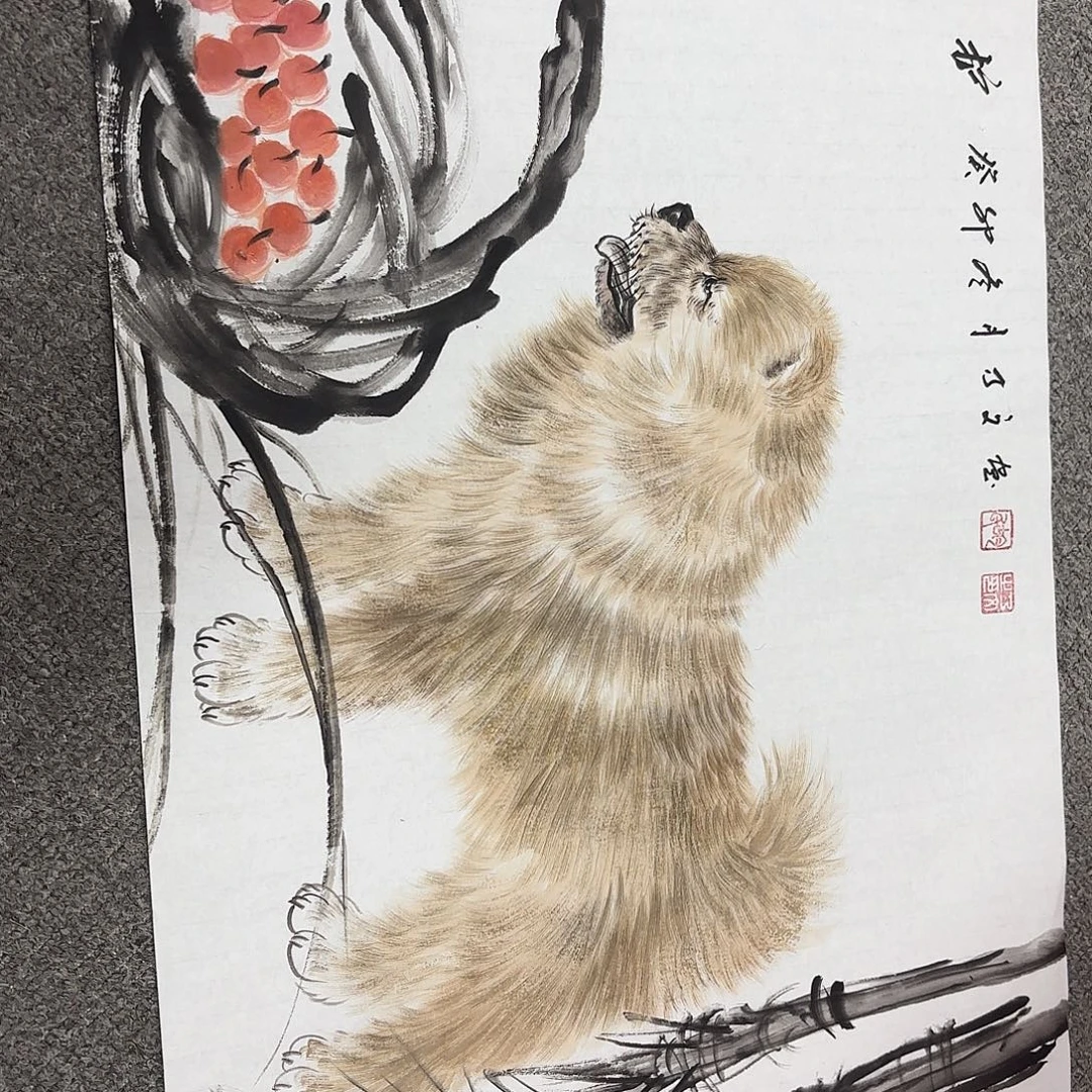 国画国画作品多次入选国内外大展