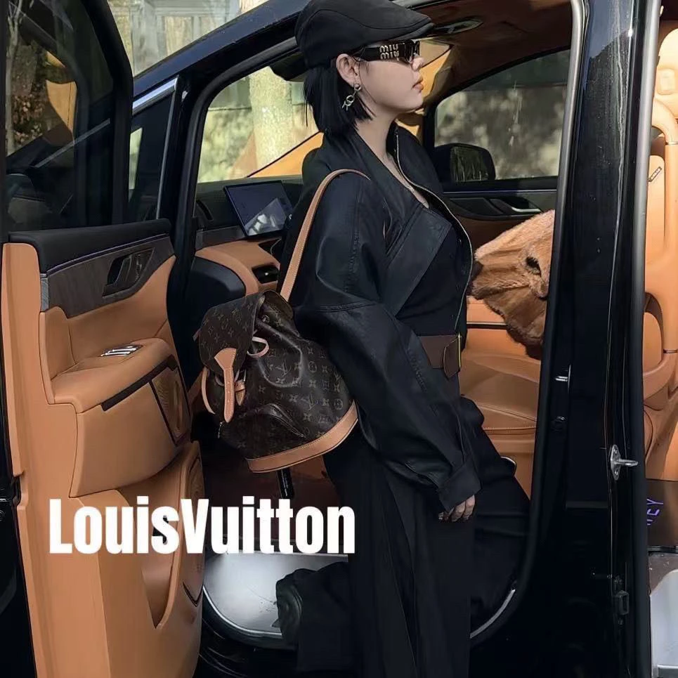 修复品619647/LouisVuitton/路易威登老花小号双肩包