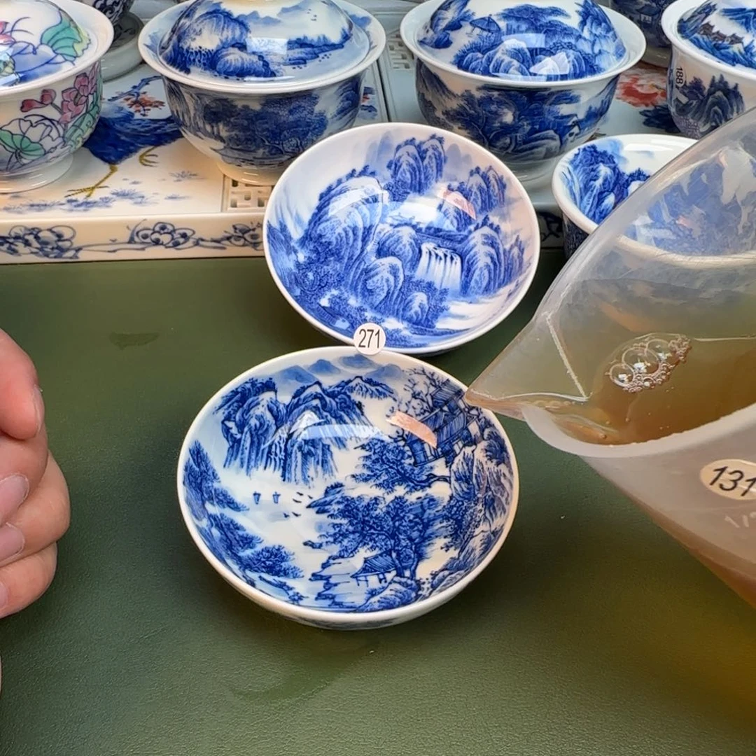陶纯手工纯手绘茶具271