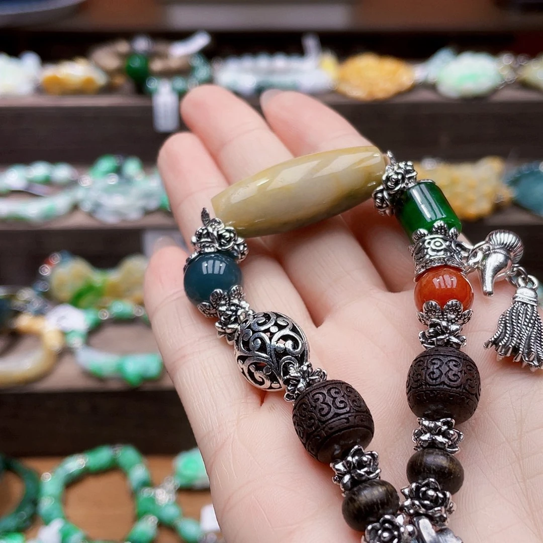 未镶嵌手链翡翠饰品