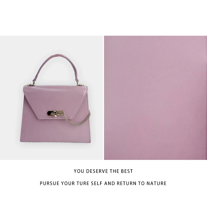 【尚恩CC】SK-82781-树莓色-轻奢时尚女士新款手提斜挎包