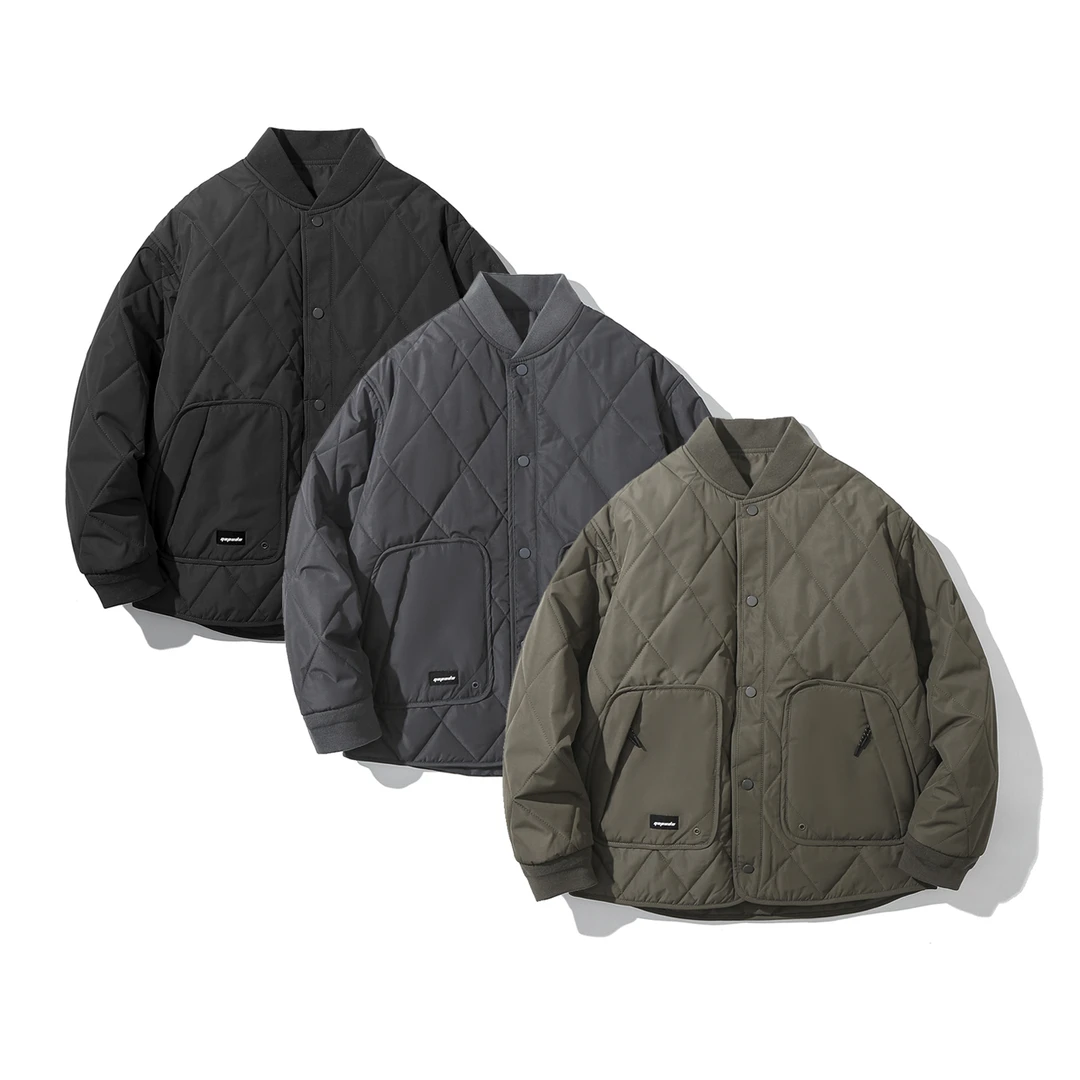 冬季新款防泼水防风棒球棉服工美式复古工装棉服GS1369