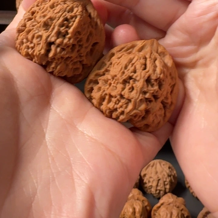 圈***️吊坠文玩核桃38黄金