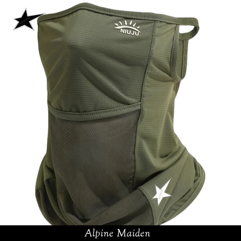 正品现货A星Alpine Maiden脸罩全脸遮阳防晒面罩男款口罩骑行面巾