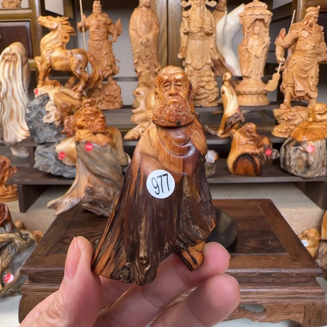 崖柏小木匠艺雕一物一拍