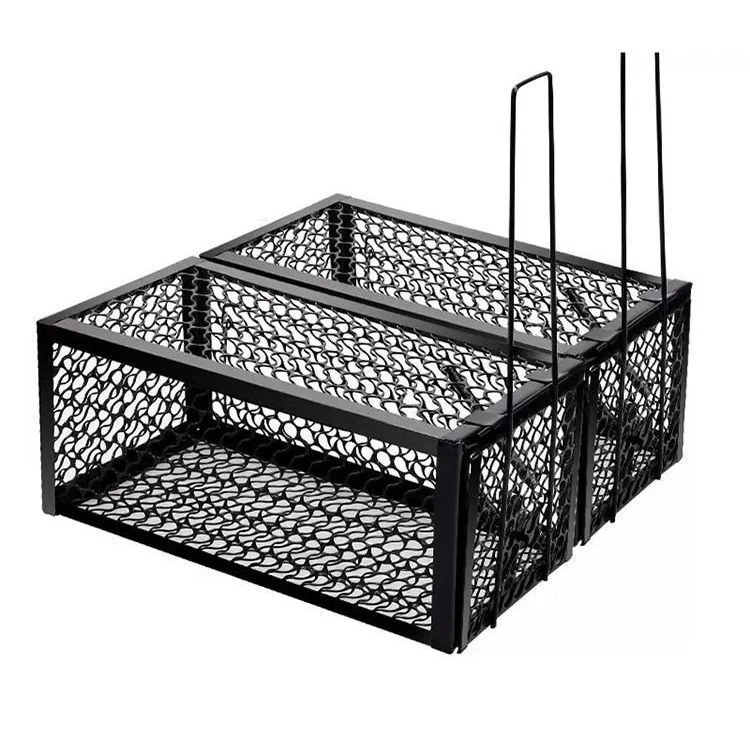 老鼠笼捕鼠器捉耗子家用捕鼠笼子家用全自动灭鼠器老鼠夹子长方形