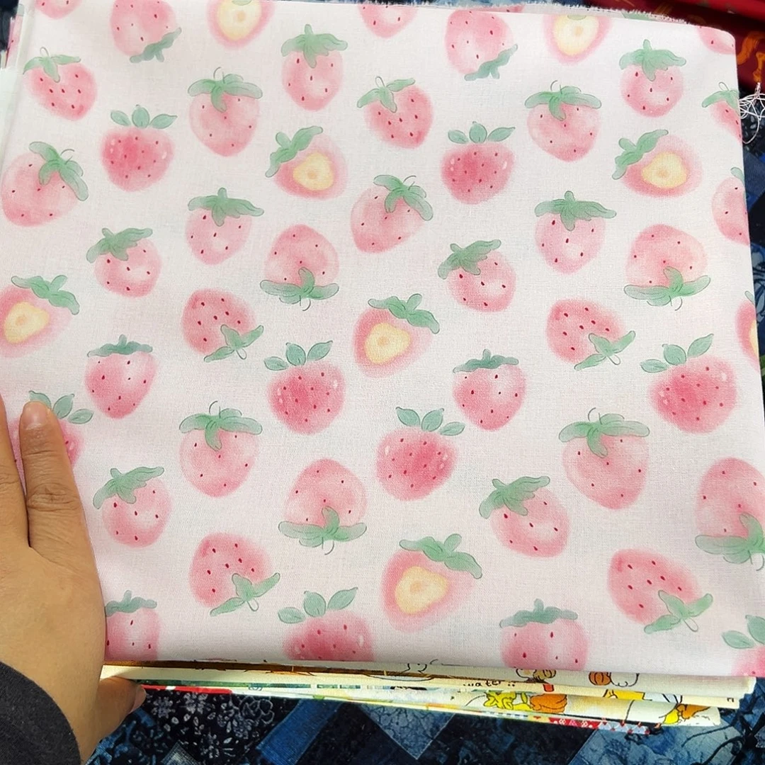 棉福袋一米价纯棉平布1.1宽果子块