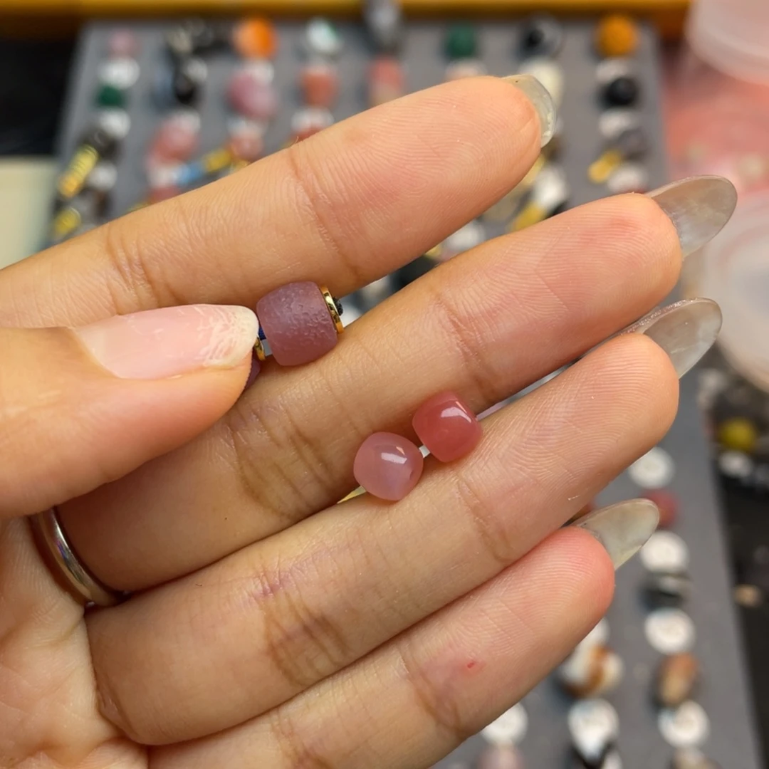 玛瑙/玉髓配饰合金海***产