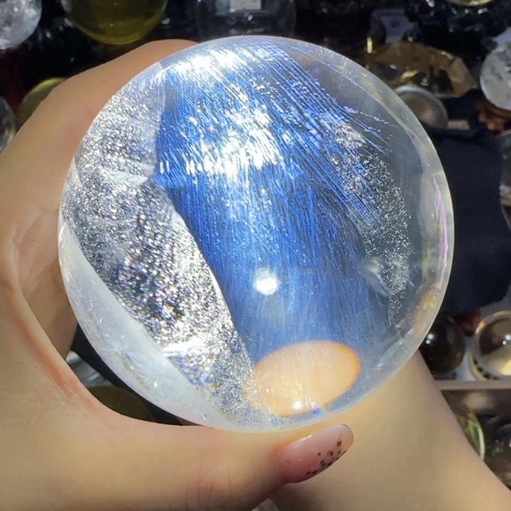 水晶珠宝半成品未镶嵌R13(8.7公分
