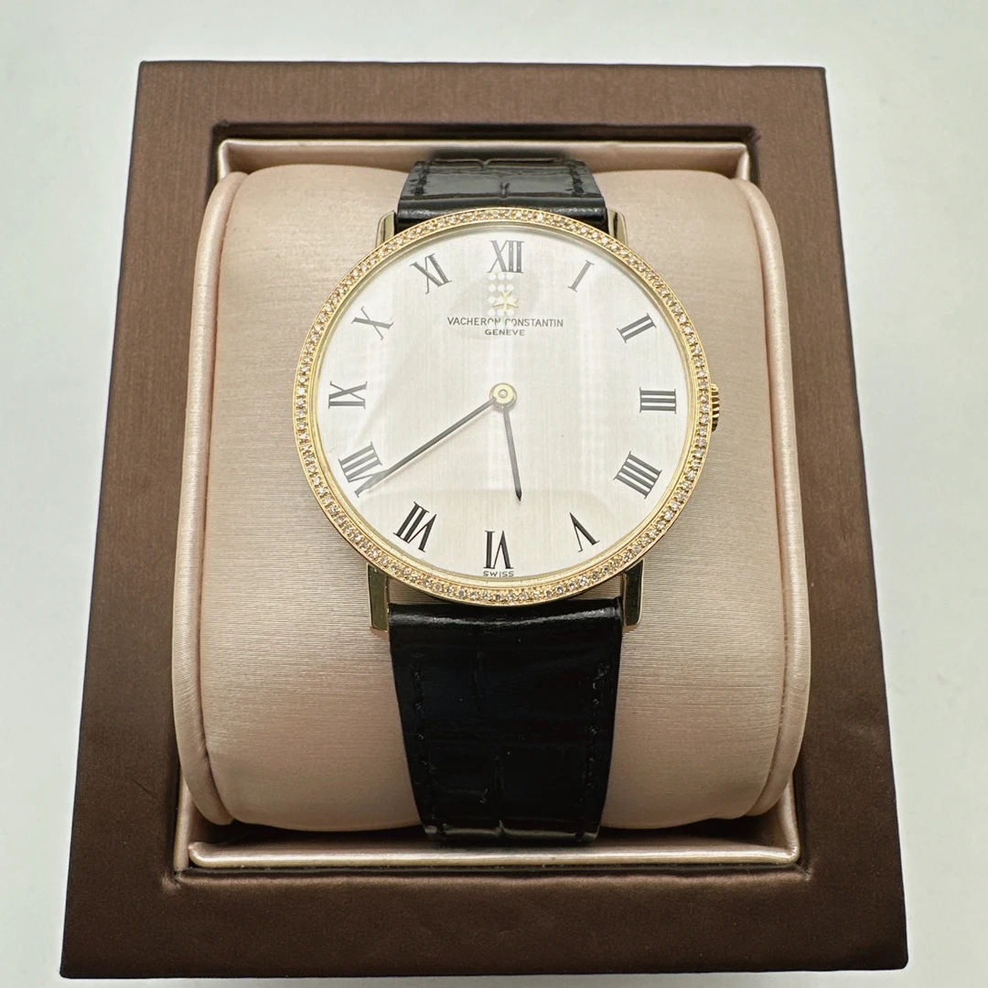 95新 Vacheron Constantin/江诗丹顿 大20155手动后钻赠表带手链