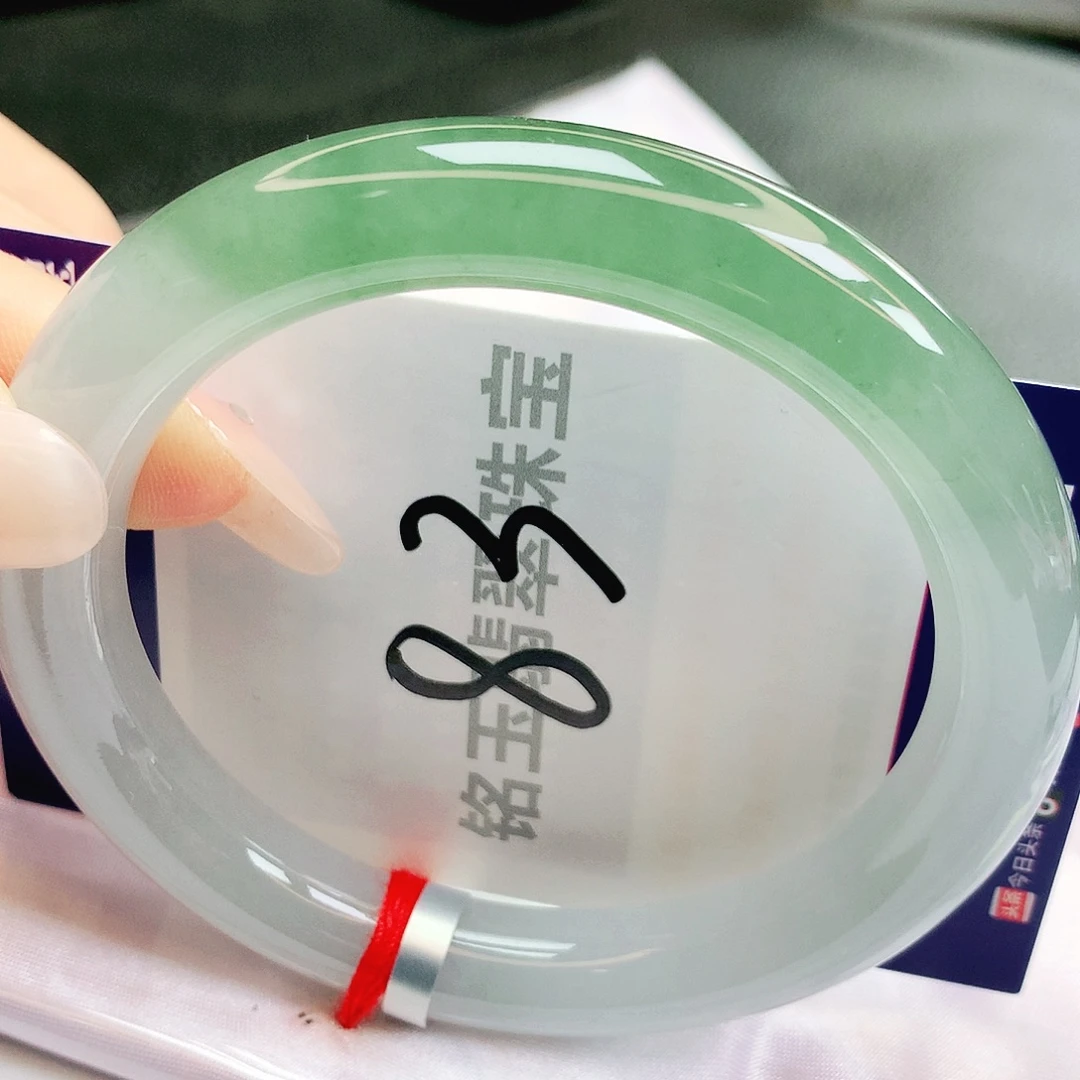翡翠未镶嵌手镯缅甸天然a货翡翠手镯