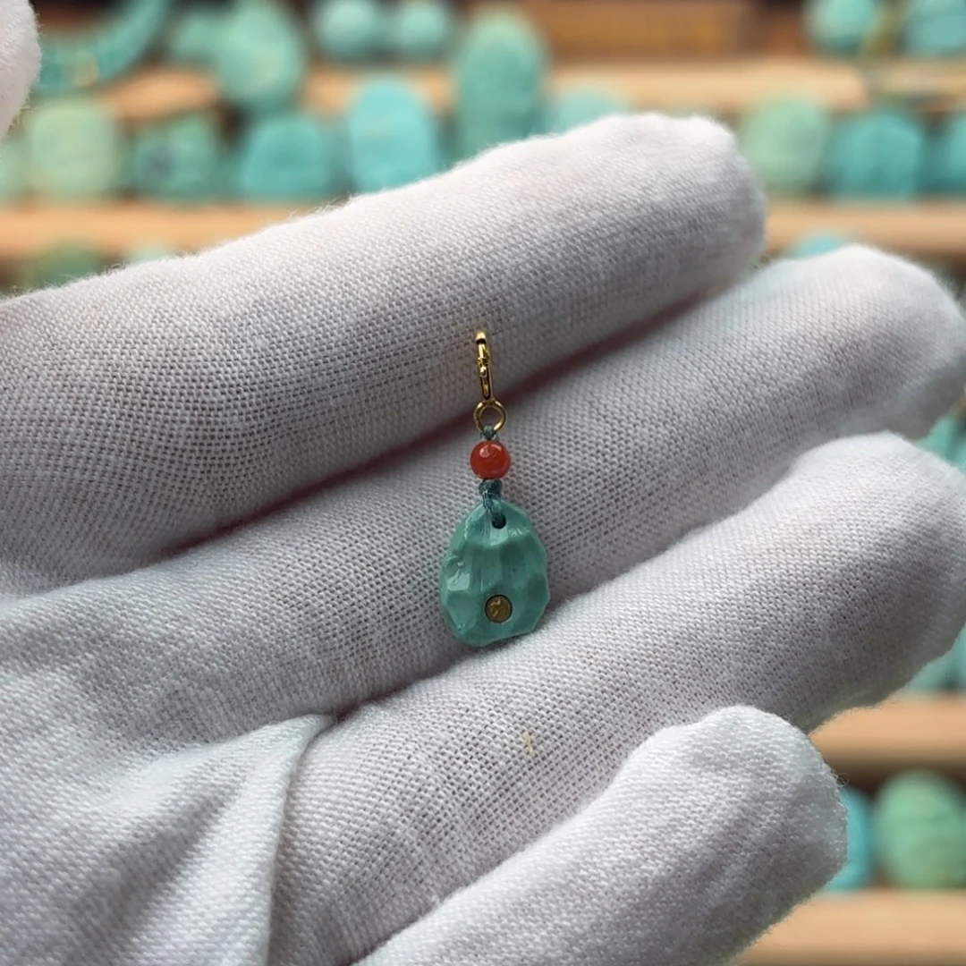 绿松石未镶嵌配饰