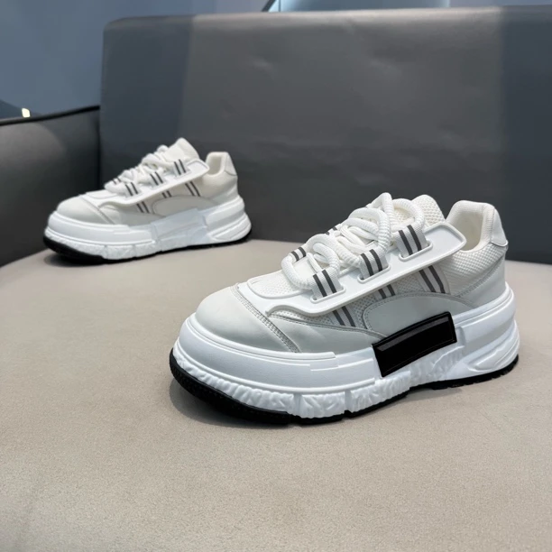 欧货站厚底白色青春潮流轻奢简约网红爆款舒适休闲鞋时尚百搭男鞋