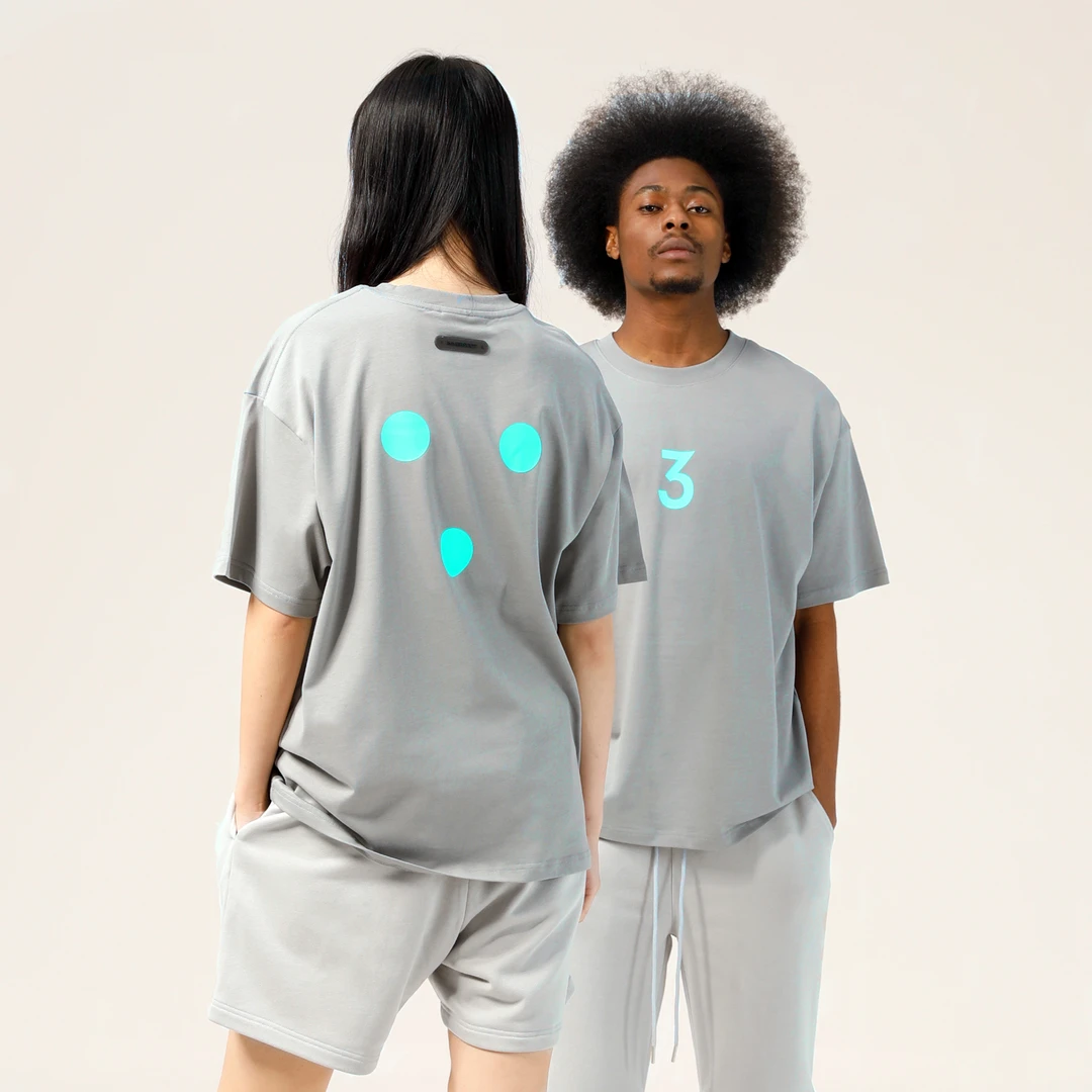 INNERSECT 三生万物圆领宽松休闲T恤 INN24SSTTE022