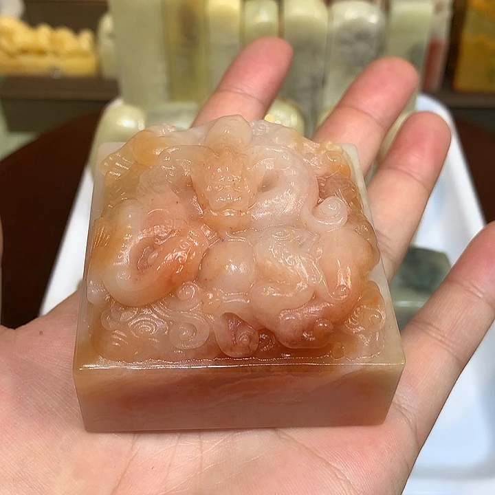 寿山石印石老挝石