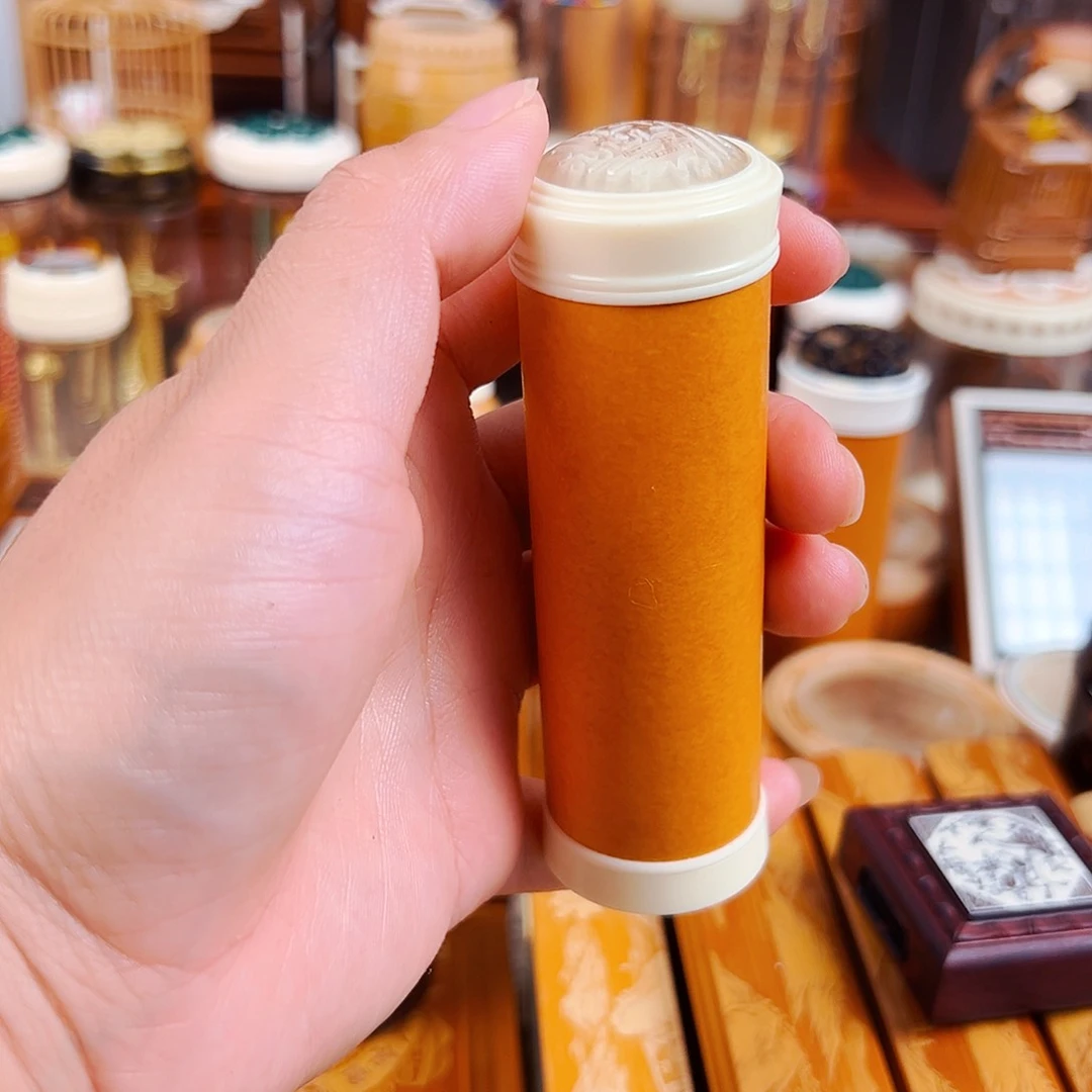 竹牛角蒙心竹蛉葫芦筒➕竹蛉