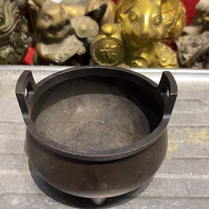 黄铜摆件，文房工艺品摆件