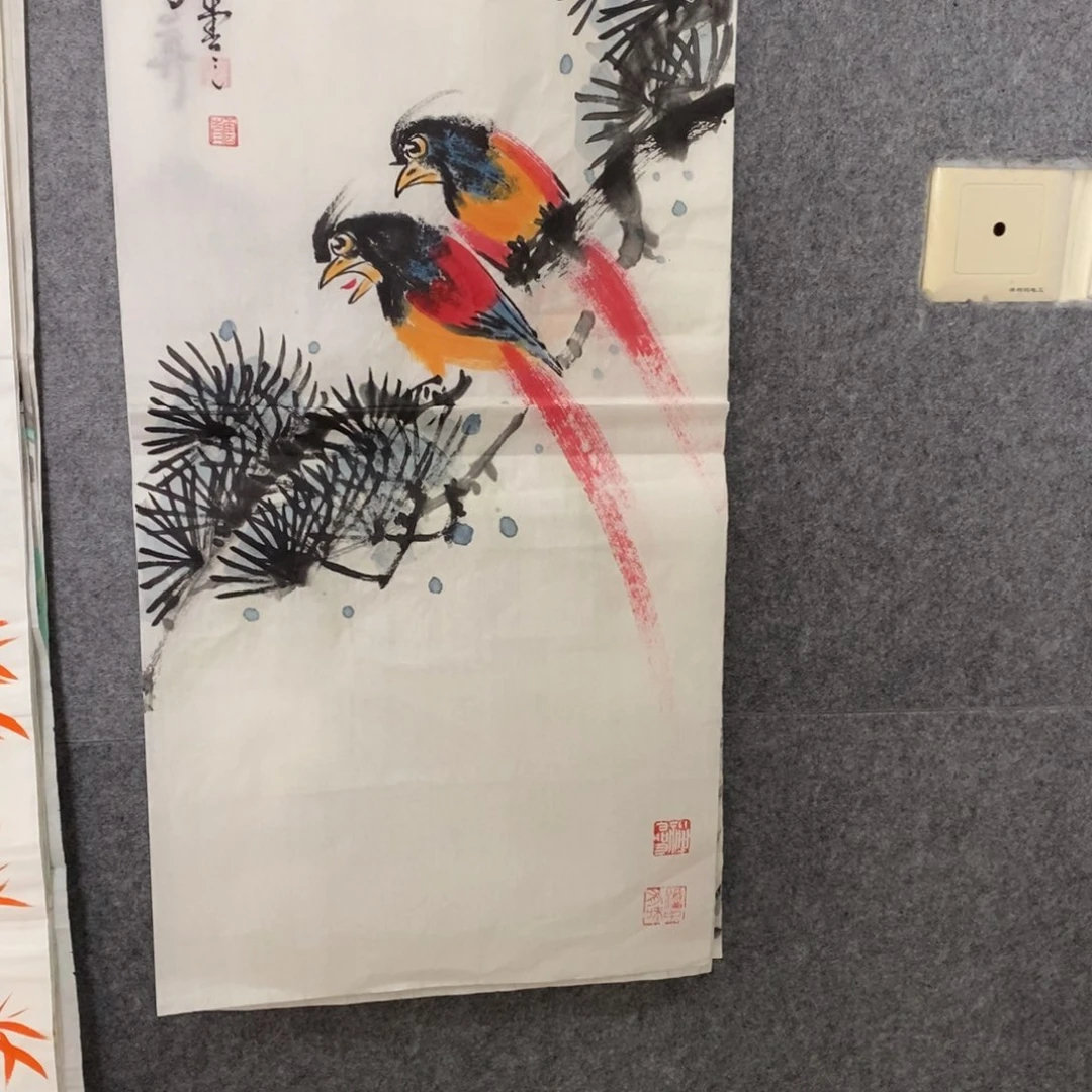 国画手写手绘国画作品2