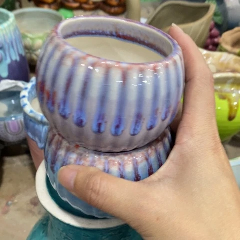 陶瓷Q289紫色，蓝色1122233