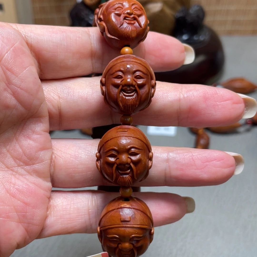 手串/手链橄榄核财神头手串