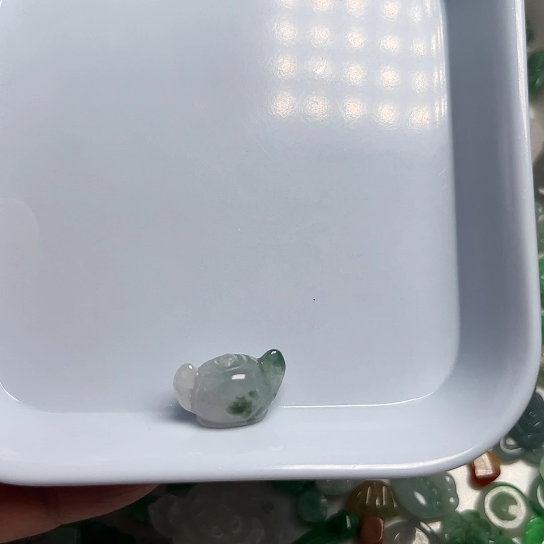 颈饰未镶嵌翡翠天然翡翠