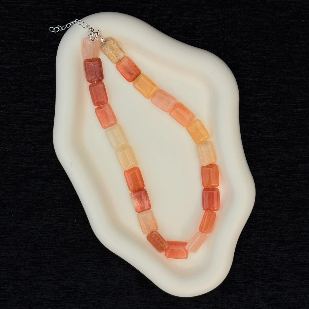 合金项链 红东陵大方糖 原创小众项链 chocker 毛衣链