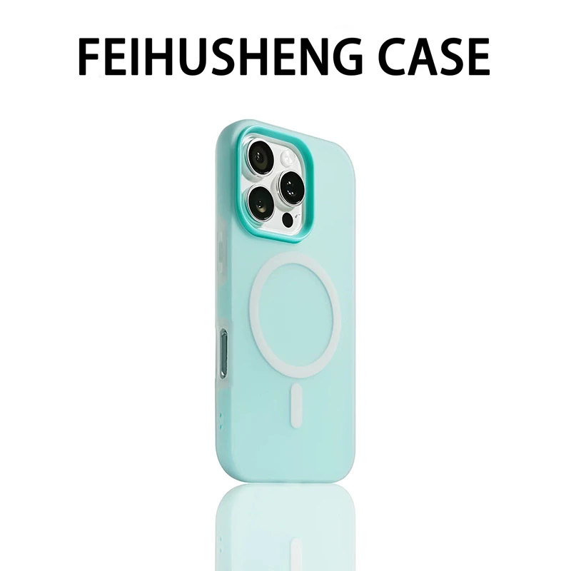 飞虎胜新款果冻磁吸二合一适用iPhone16/15promax手机壳苹果13/14