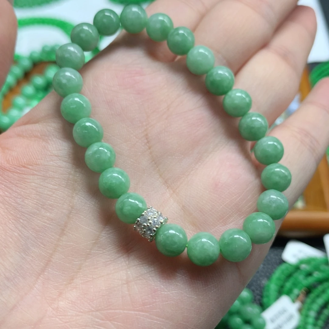 未镶嵌手链翡翠翡翠
