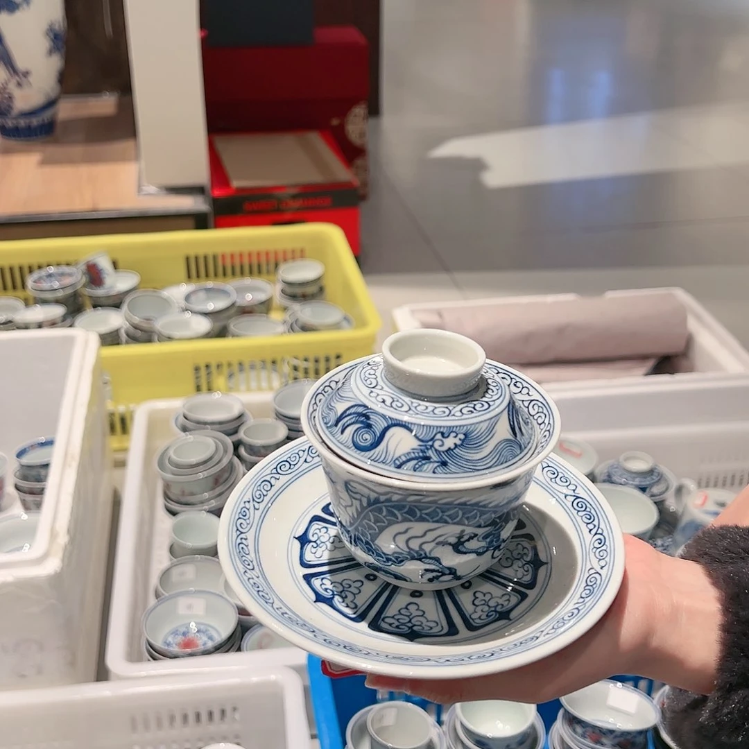 微瑕下播福利手工手绘杯杯杯