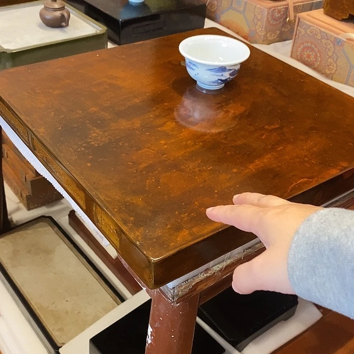 42*42*4cm大漆金砖一块