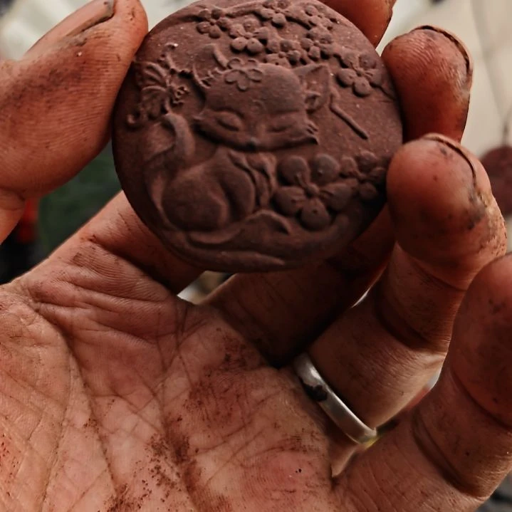 泥塑玉兰衙香许愿狐福利价