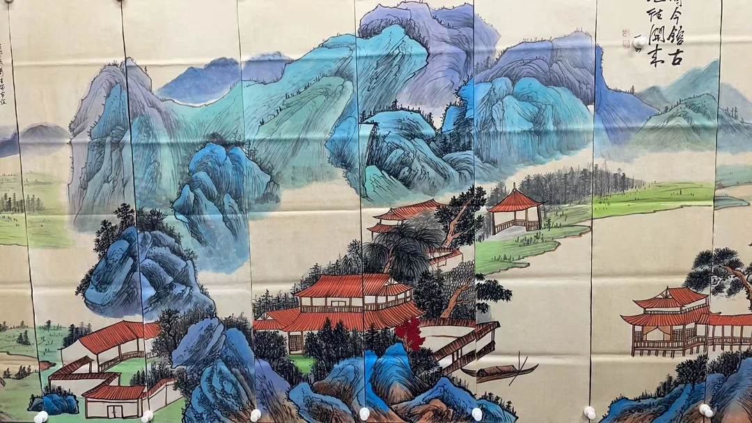 【优斯特】精品十二条屏装饰画通用链接